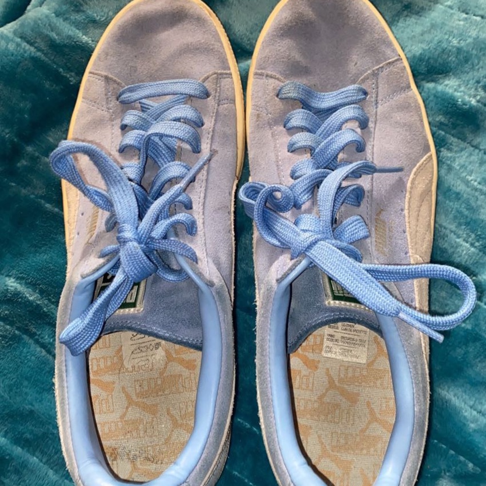 BLUE PUMA SHOES
